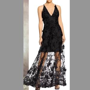 Dress The Population Sidney Gown Black